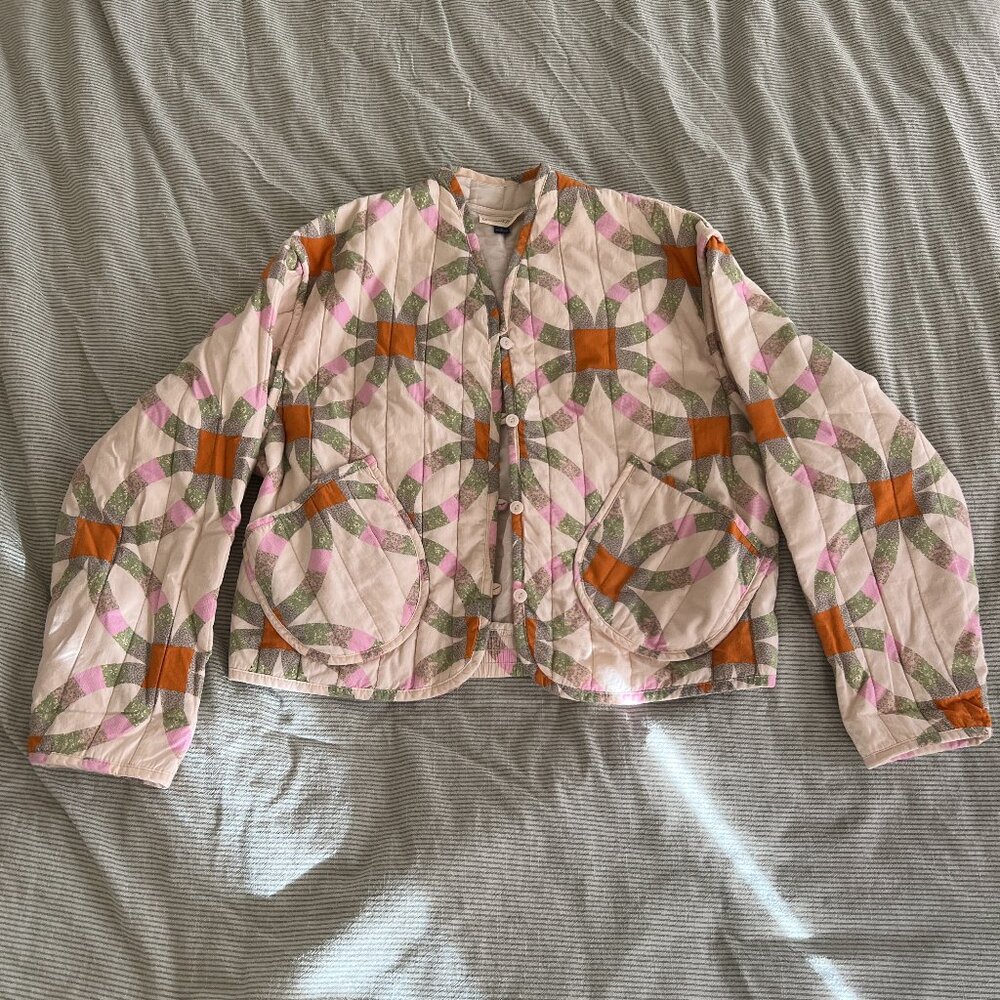 Universal Thread Women's Quilted Patchwork Jacket… - image 1